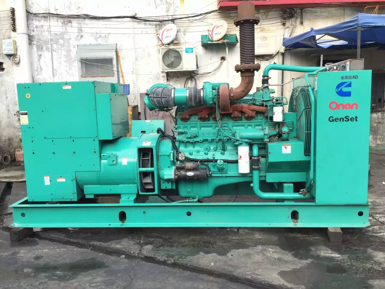 略阳租赁发电机-柴油发电机不正常冒烟的原因