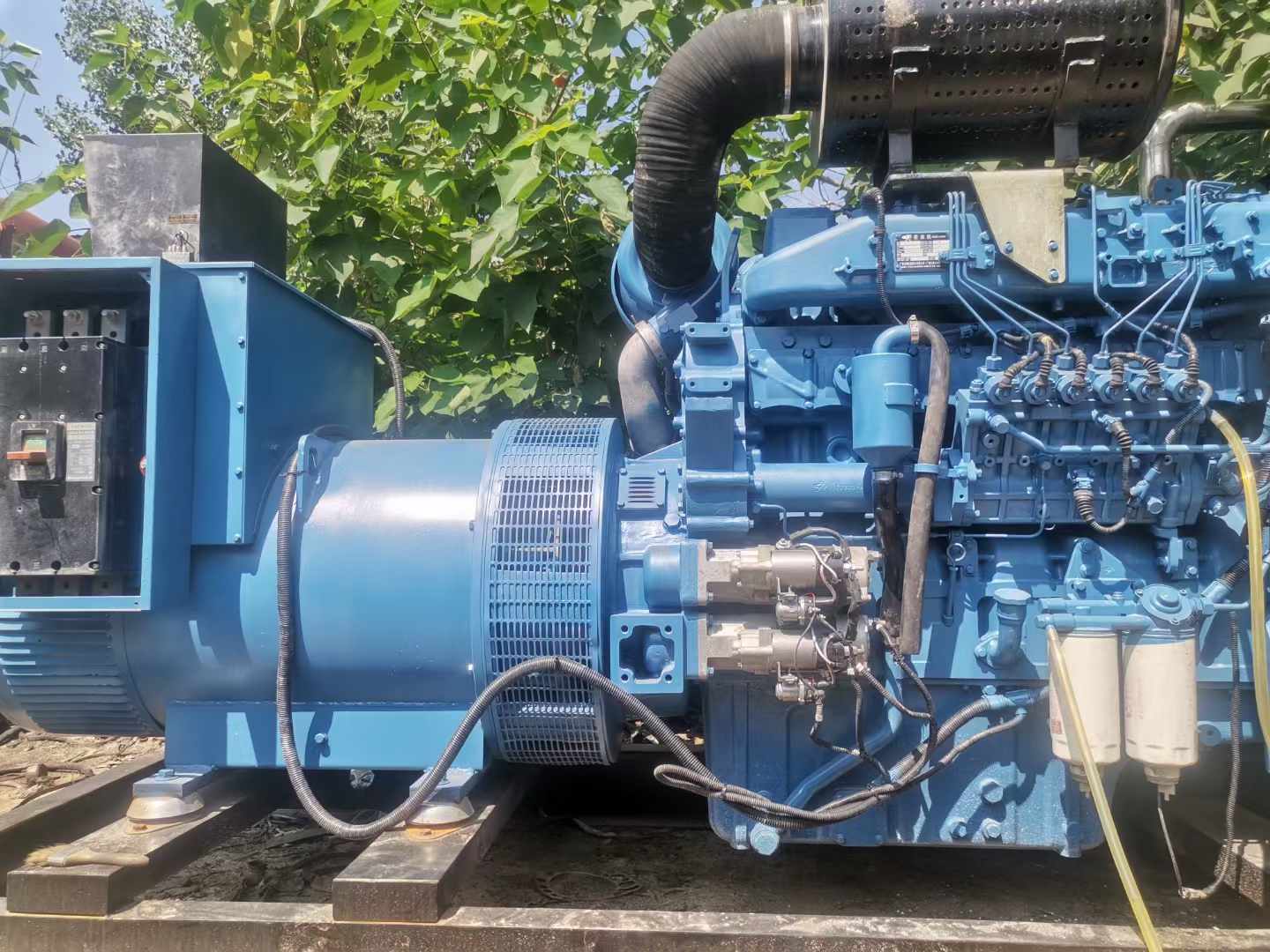 略阳详细说明降低 800kW 柴油发电机输出电流波动的方法